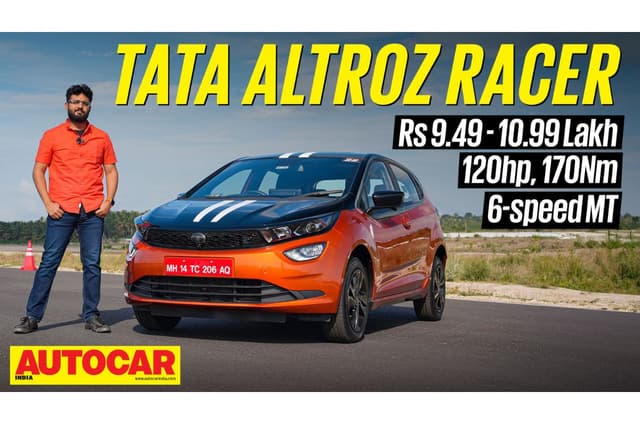 Tata Altroz Racer walkaround video